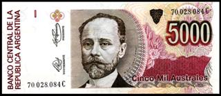 Australes - Billetes Argentinos