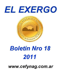 El Exergo - Año 2010 - Boletin 18 - Clic para Abrir