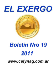 El Exergo - Año 2010 - Boletin 19 - Clic para Abrir