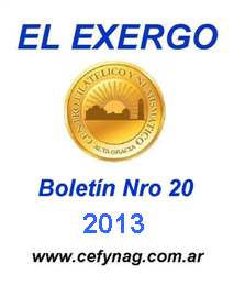 El Exergo - Año 2013 - Boletin 20 - Clic para Abrir